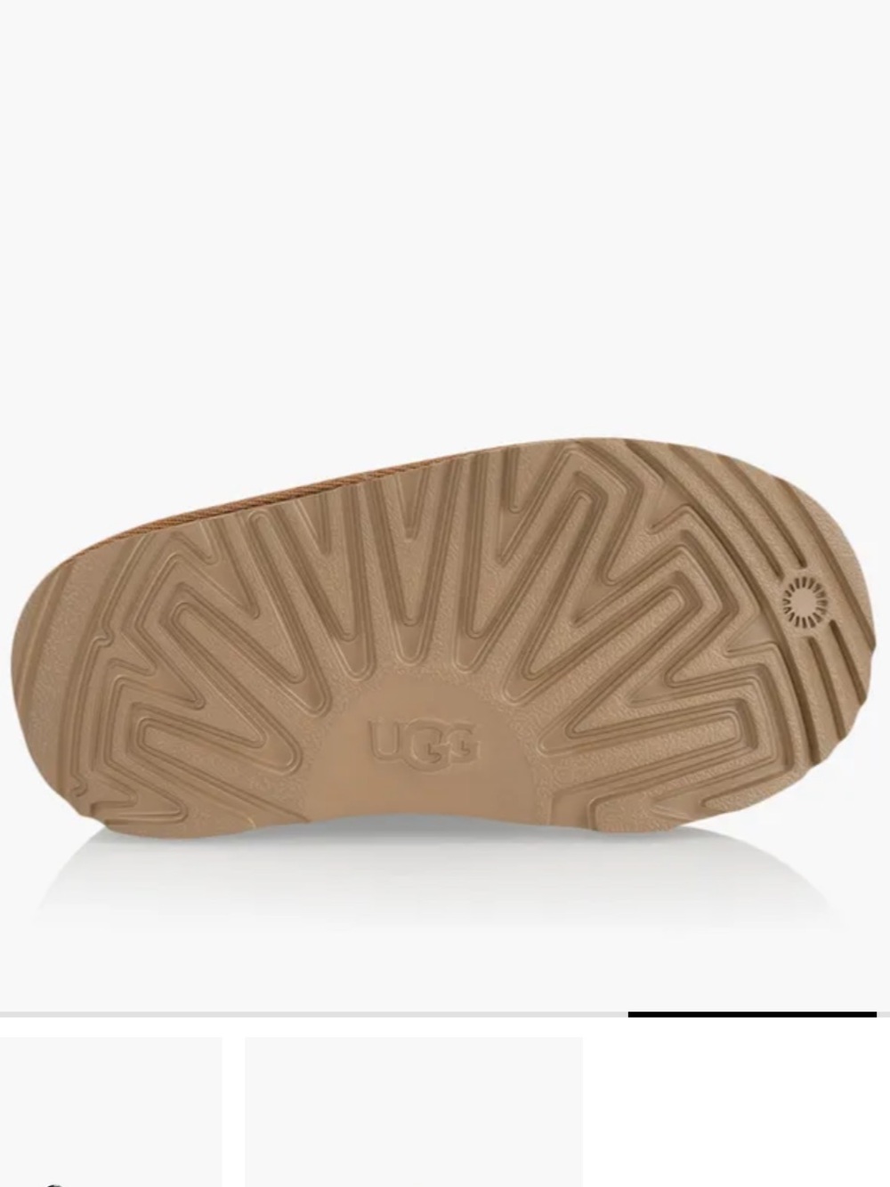 UGG Kids Tasman II Slip-On Slipper — Chestnut Suede - Picture 3 of 3